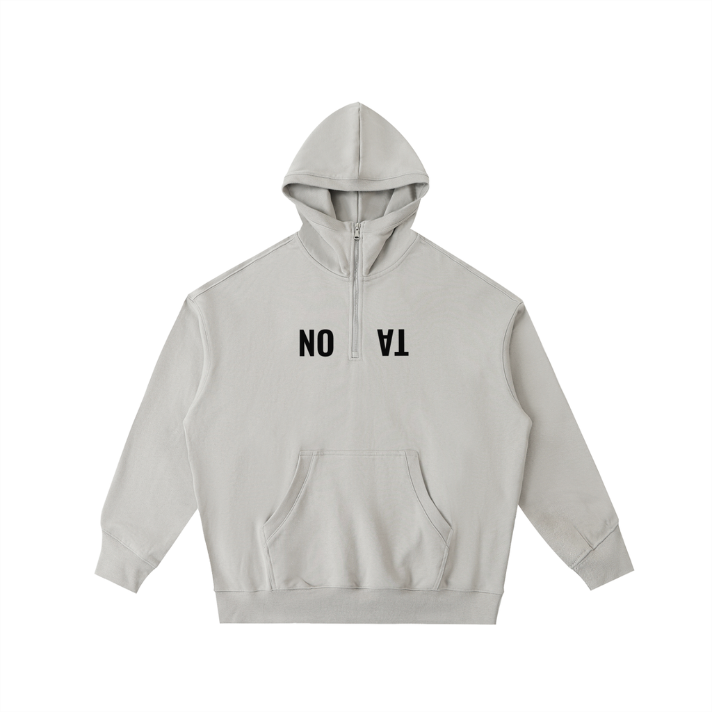 Big Hood Half-Zip Fleece Hoodie